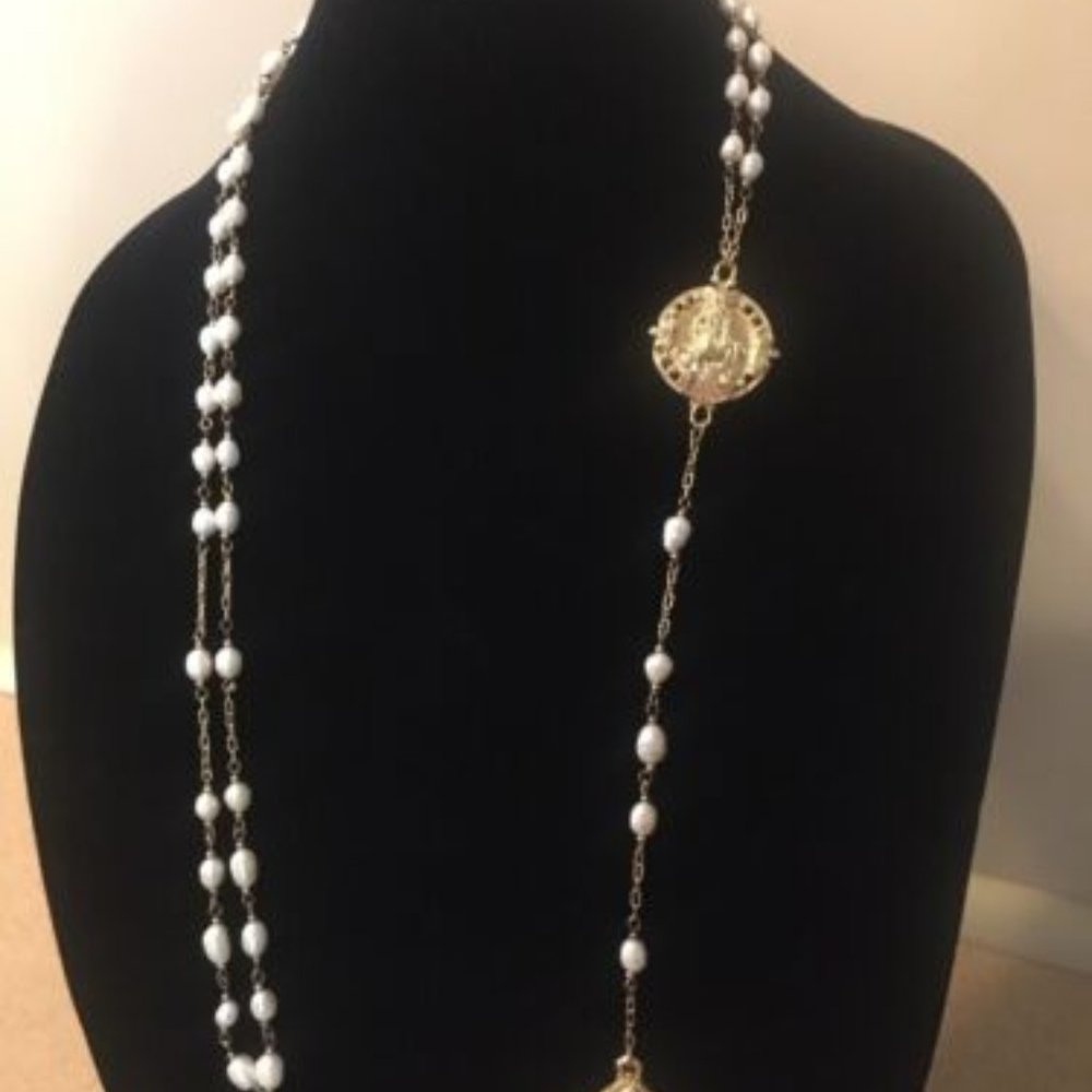 Edgar Berebi Limited Edition "Soul Of Our Lady"  Rosary/Necklace